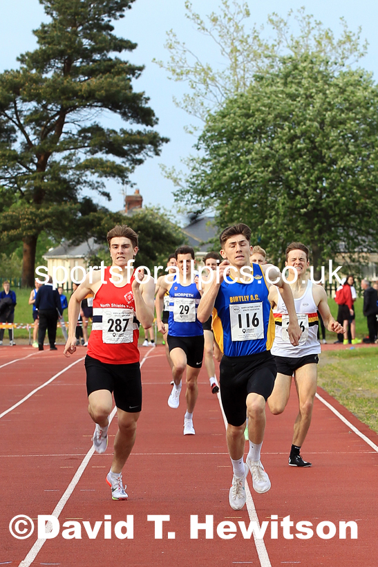 800 metres, 2022 NEGP No. 2, Hebburn. Photo: David T. Hewitson/Sports for All Pics